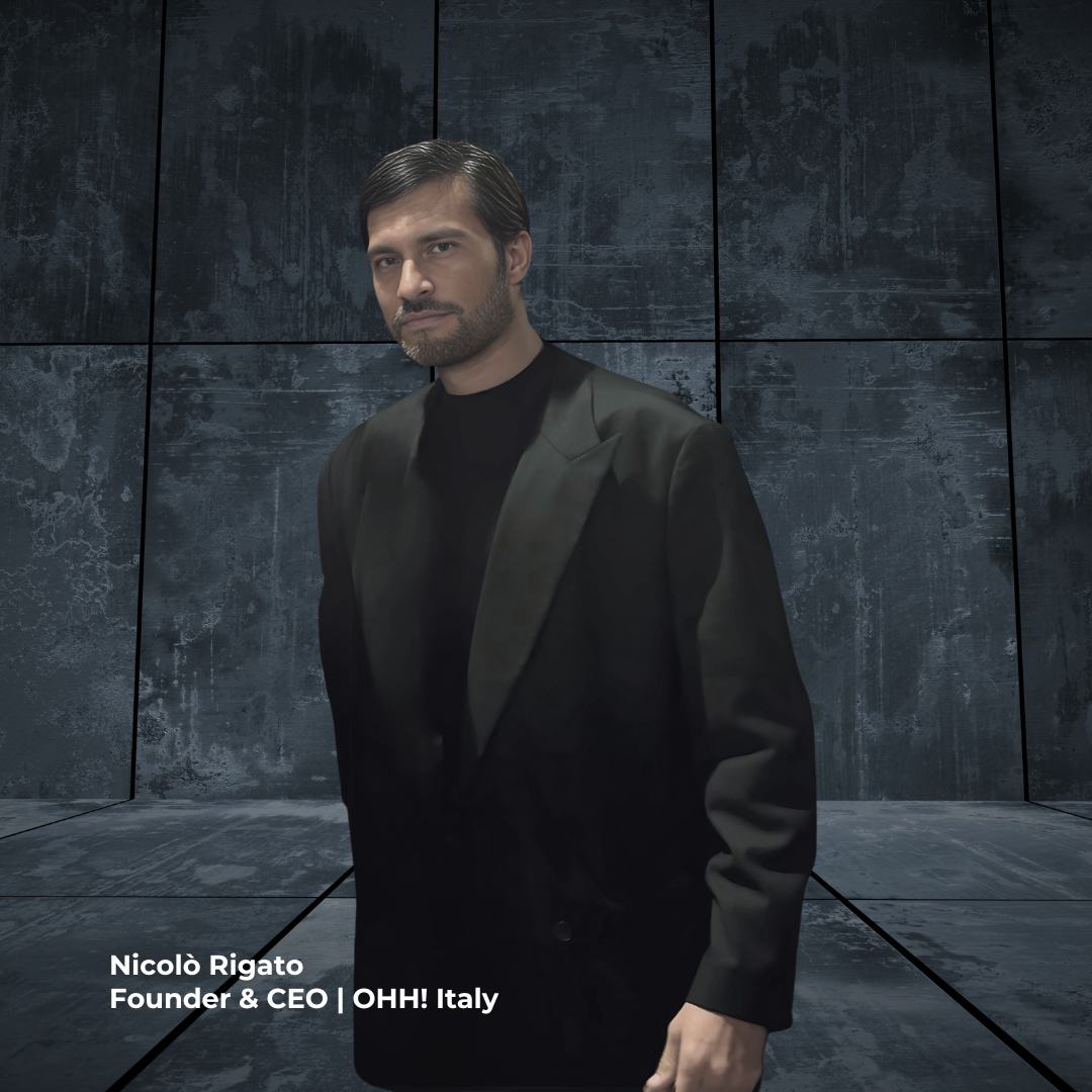 Nicolo Rigato, Founder and CEO of OHH! ITALY