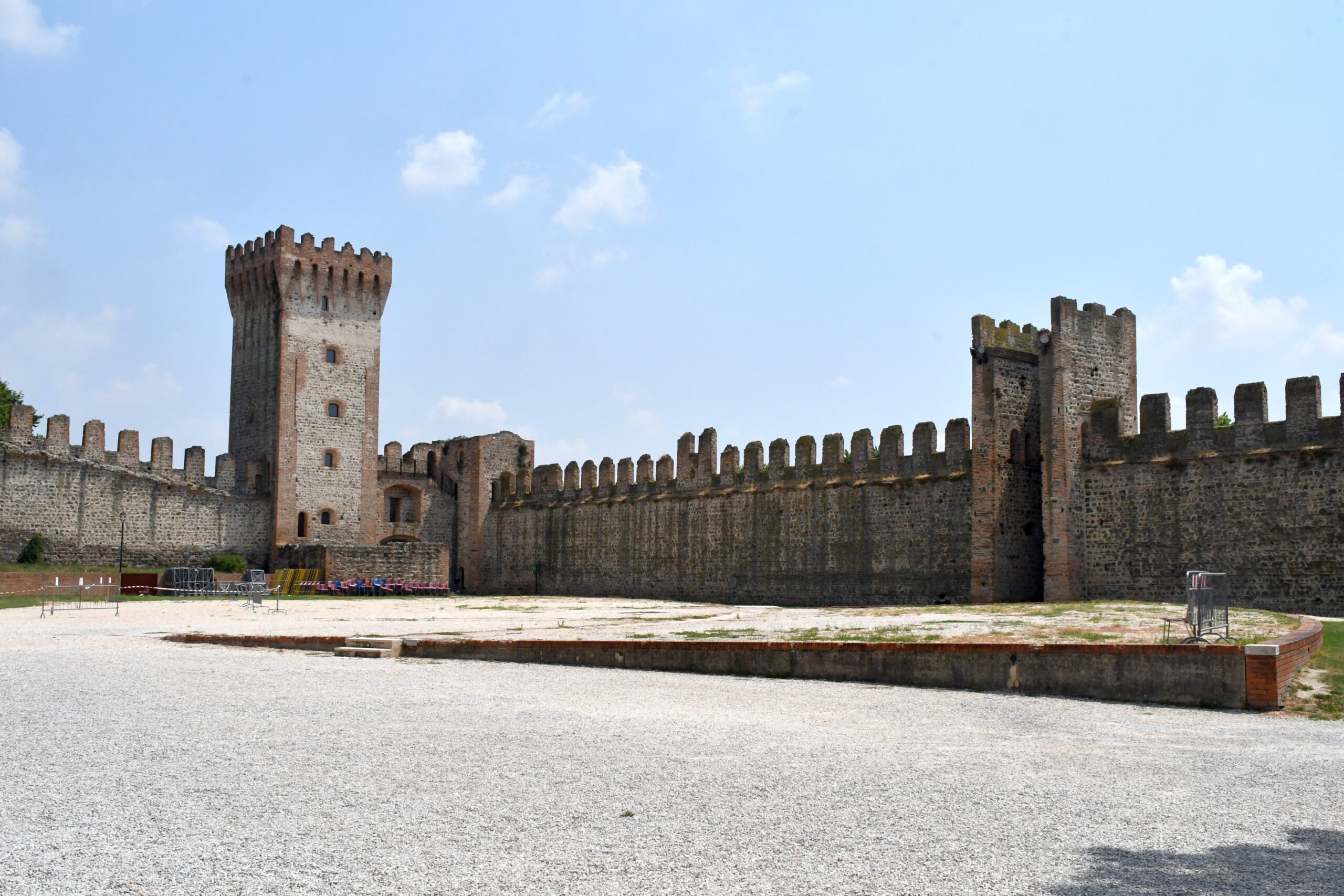 Historic architecture in Este, one of Veneto's quieter heritage towns