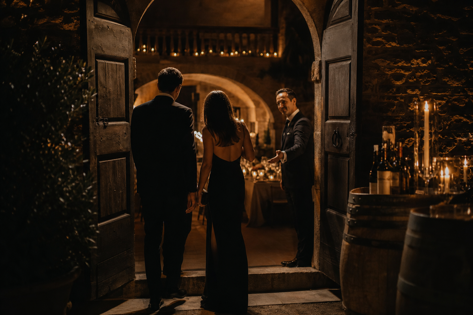 Private Italian experience in an elegant historic wine cellar