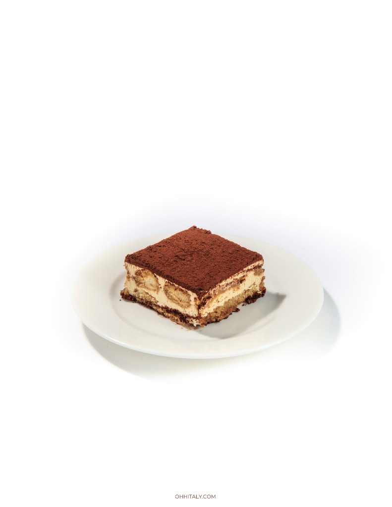 Finished tiramisu from the private Treviso masterclass