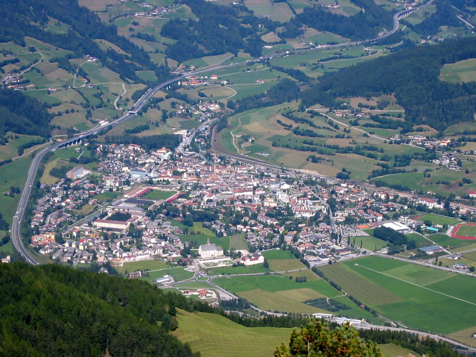 Vipiteno Sterzing historic centre in South Tyrol