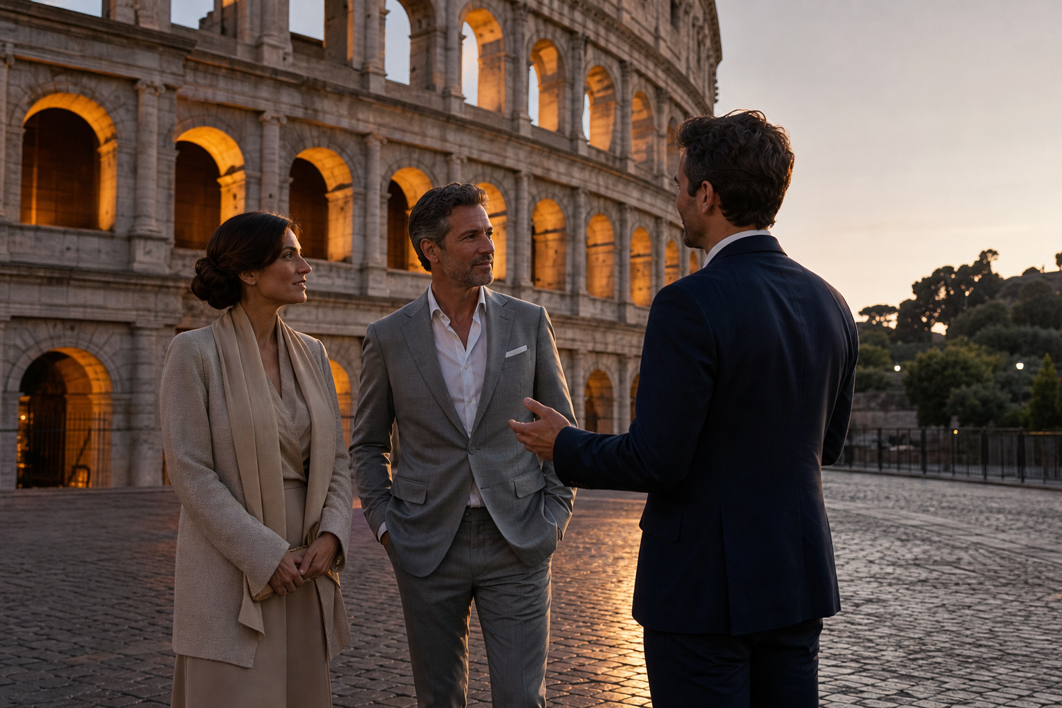 Private Colosseum evening with cultural guide