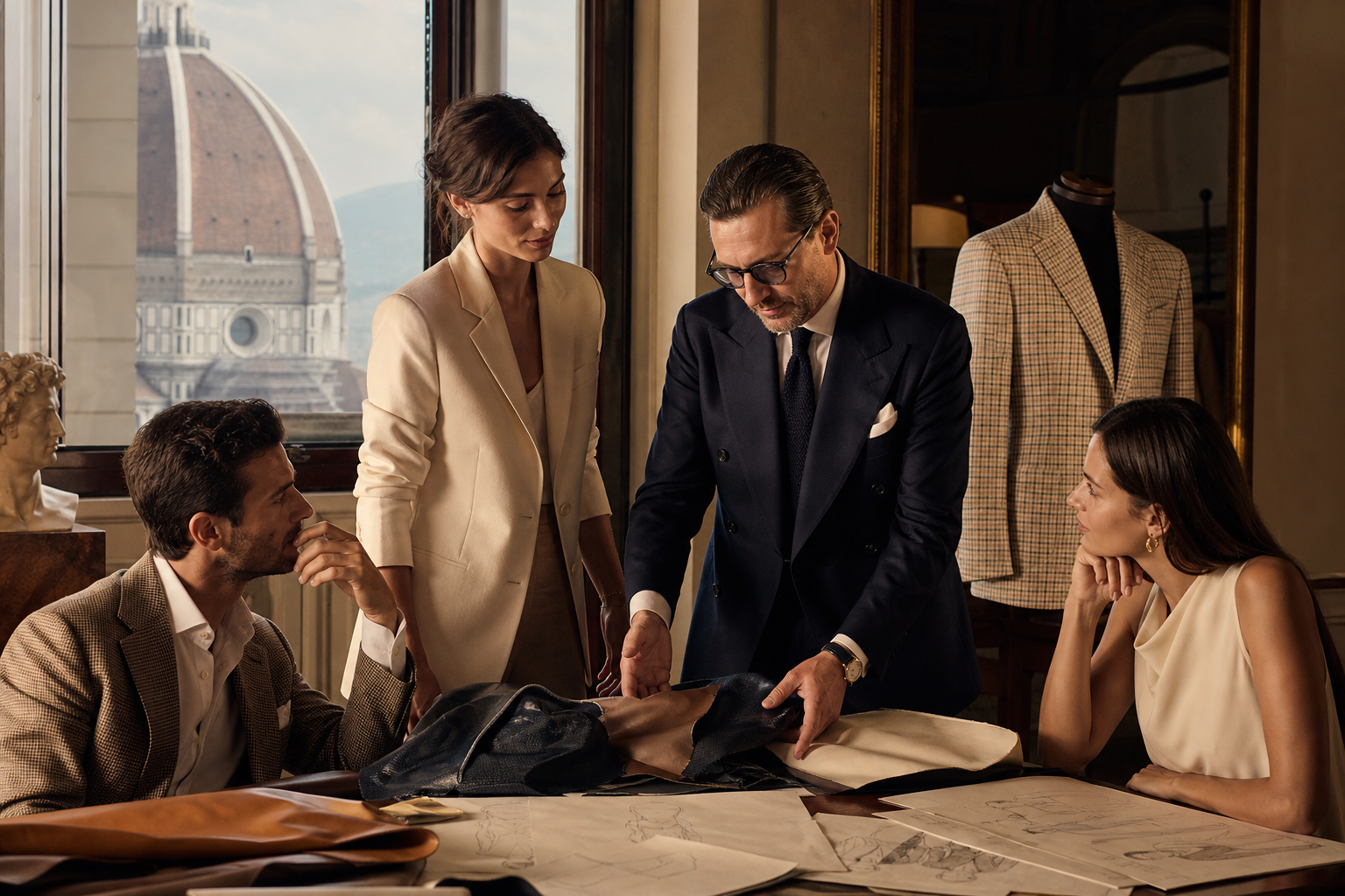 Private Florence atelier and Italian craftsmanship