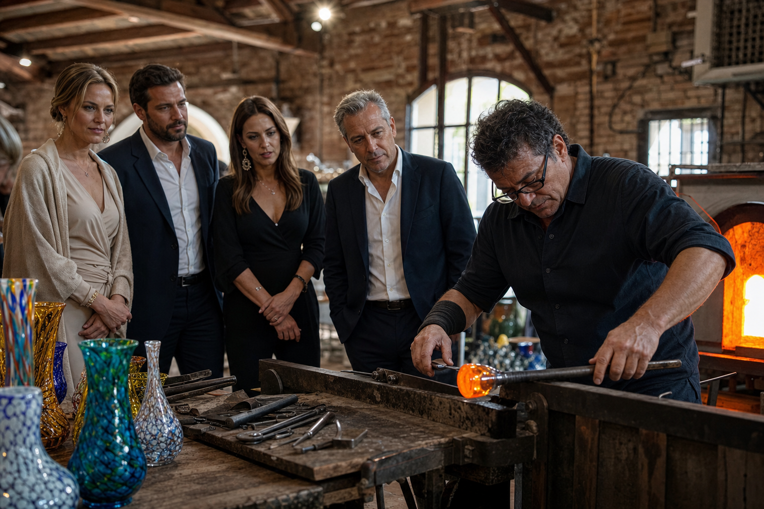 Private Murano glass atelier experience