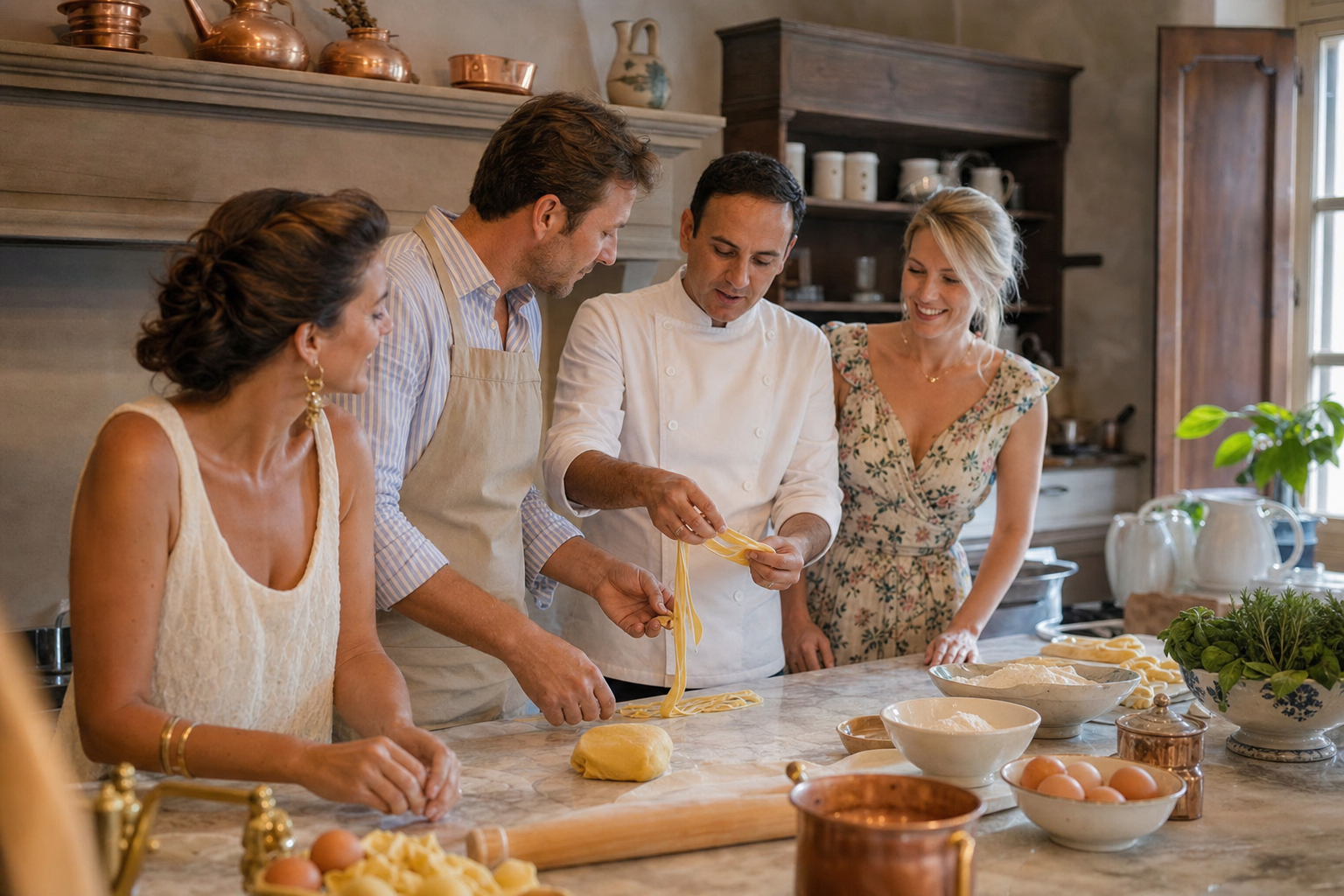 Florence private cooking class