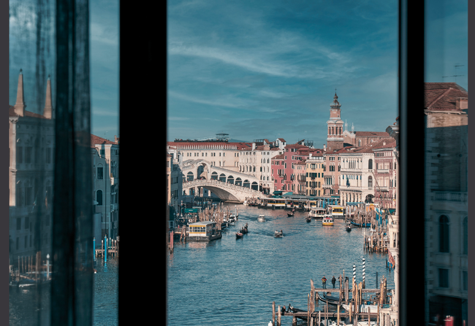 Grand Canal view from Palazzo Garzoni