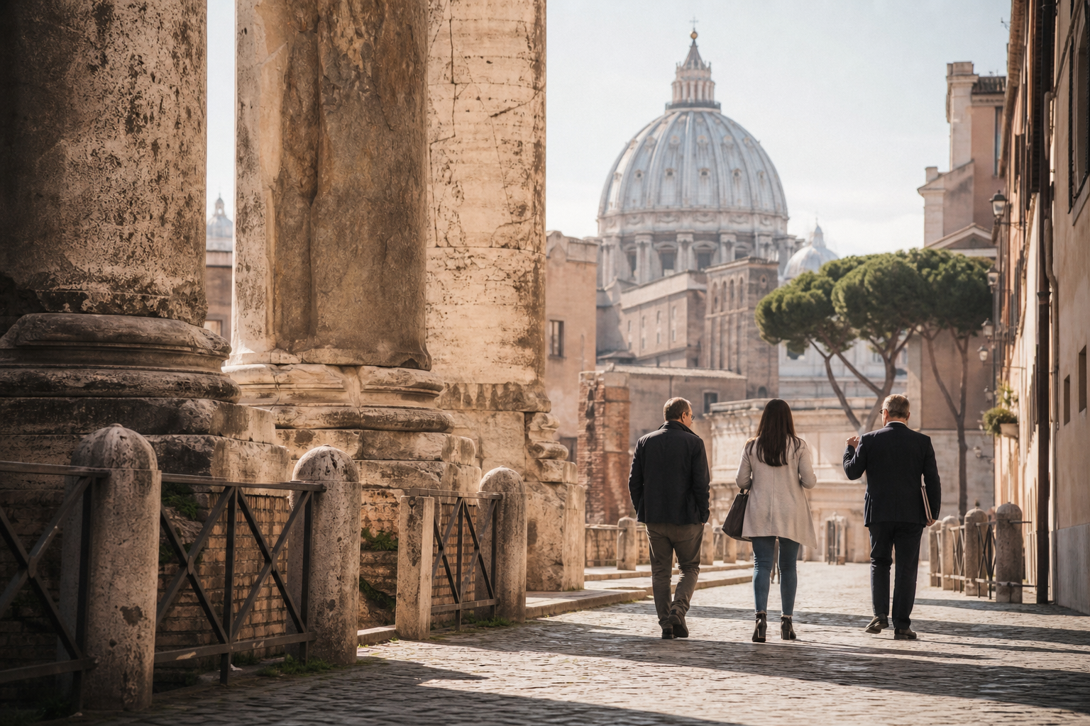 Rome and Vatican private guided morning walk