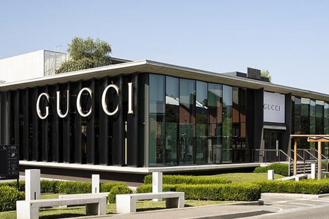 Gucci boutique at The Mall luxury outlet in Tuscany