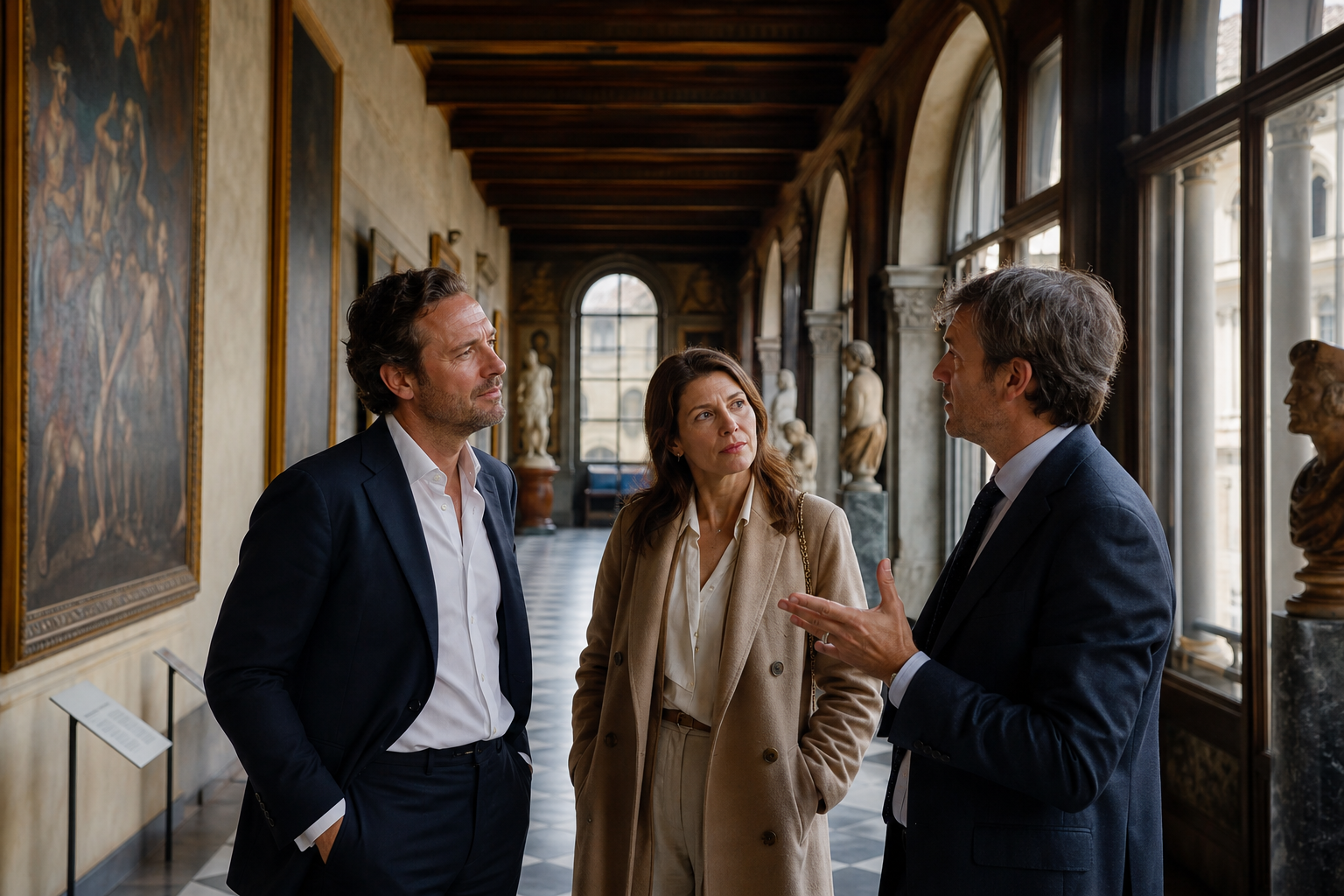 Private guided visit inside the Uffizi Gallery in Florence
