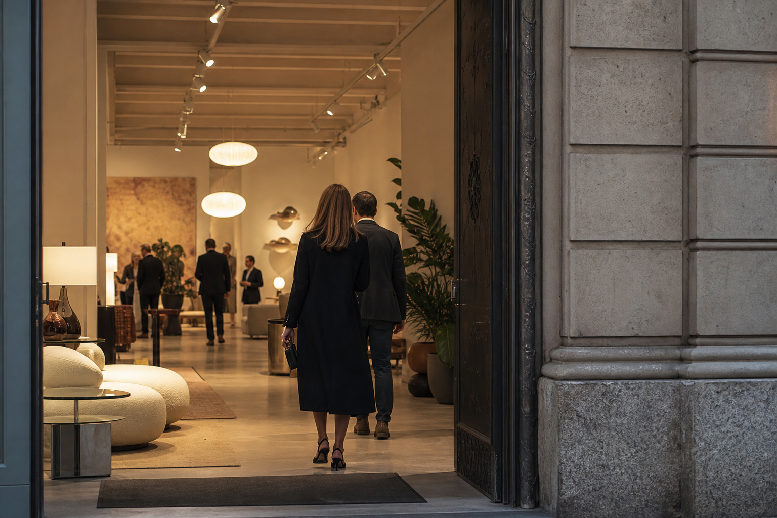 Design gallery visit in Milan Brera Design District