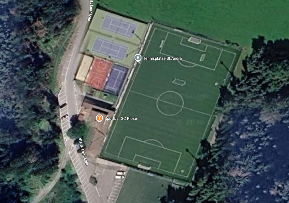 Tennisplätze St. Andrä and Sportbar SC Plose · map
