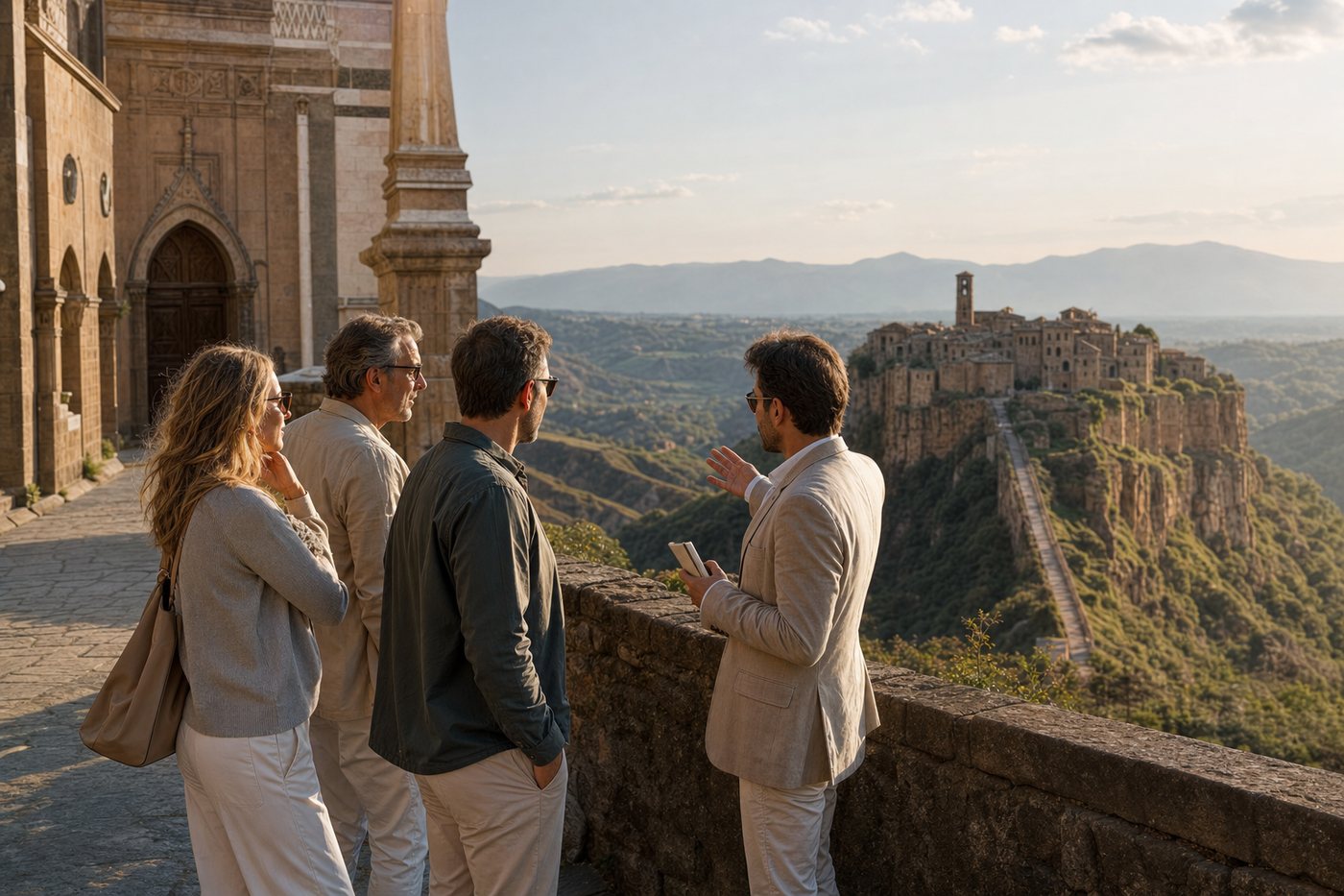 Orvieto, Civita and suspended hilltop beauty