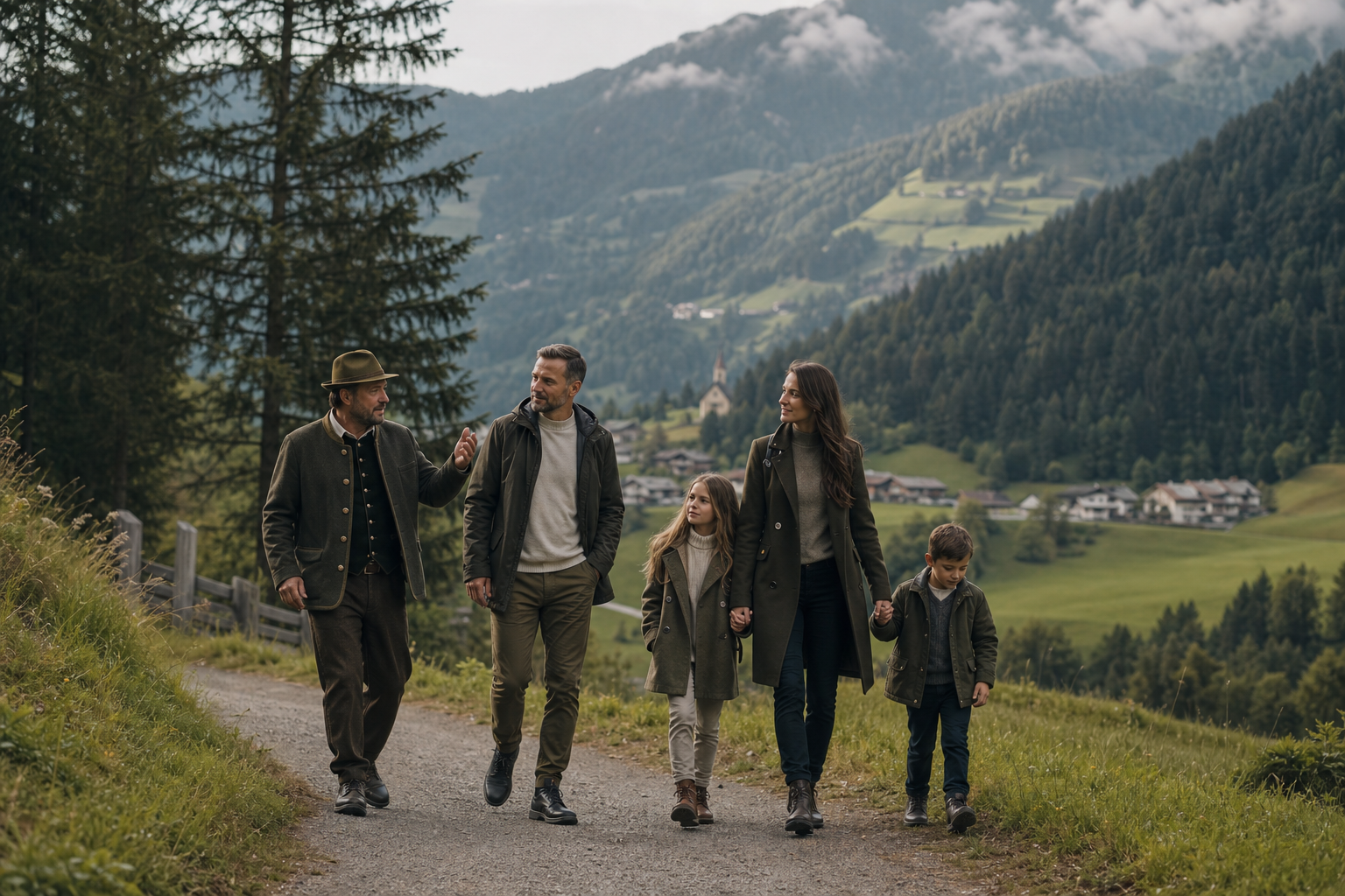 Private family walk with a local guide in Racines near Bolzano