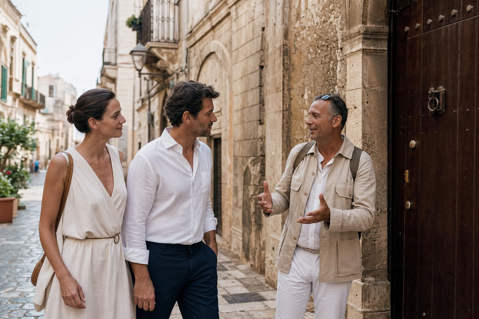 Private guided walk through Taranto old town