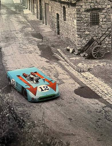 Collesano Targa Florio 1970 Joseph Siffert first overall in Porsche 908 MK03