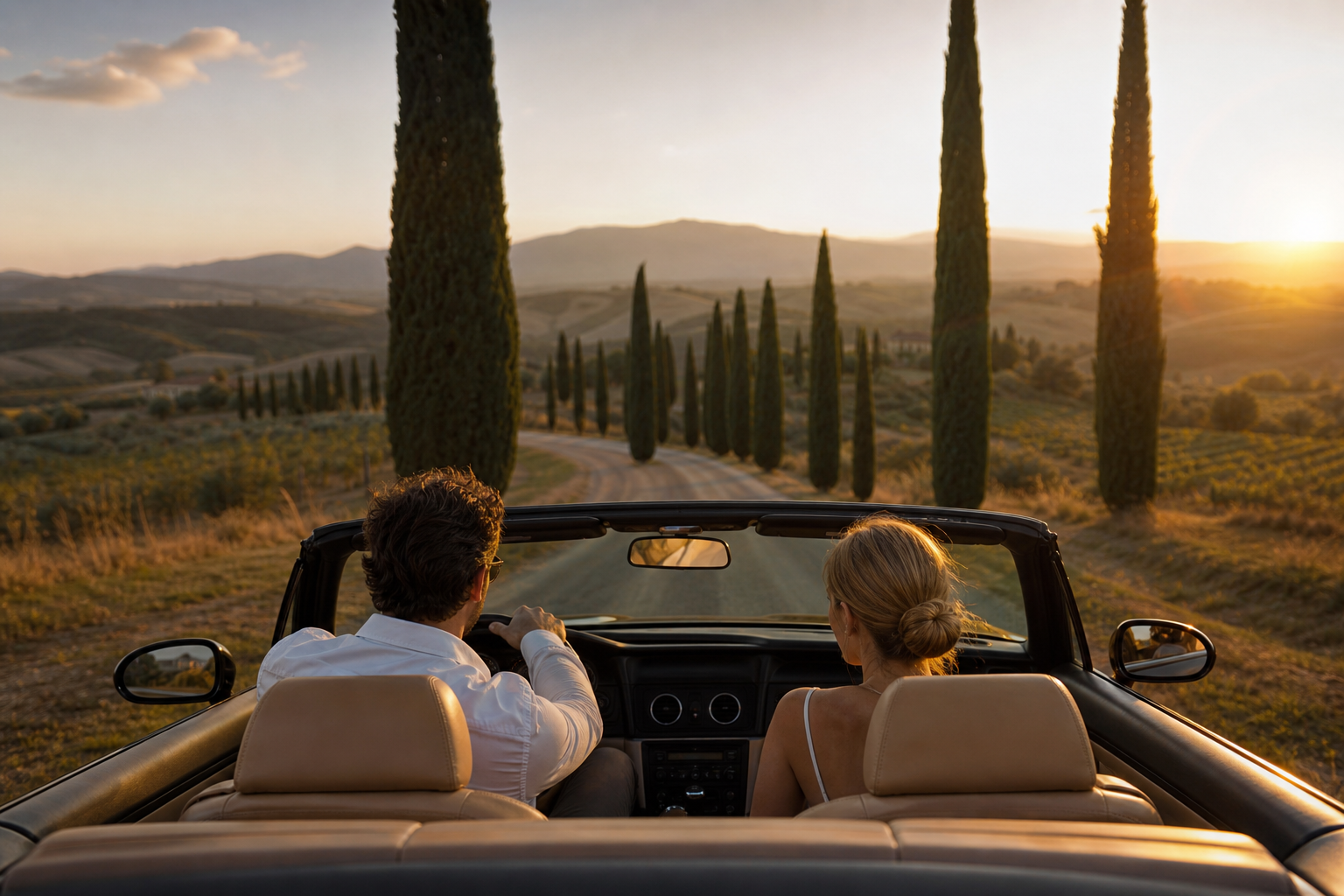 Tuscan hills private drive without visible model detail