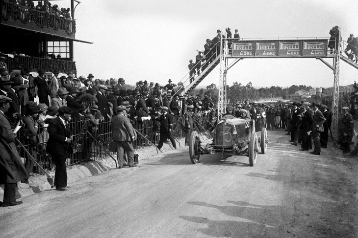 Alfa Romeo RLTF of Giuseppe Campari at the 1924 Targa Florio - OHH! Italy Journal