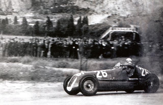 Winning Maserati 4CL of Luigi Villoresi at the 1940 Targa Florio - OHH! Italy Journal