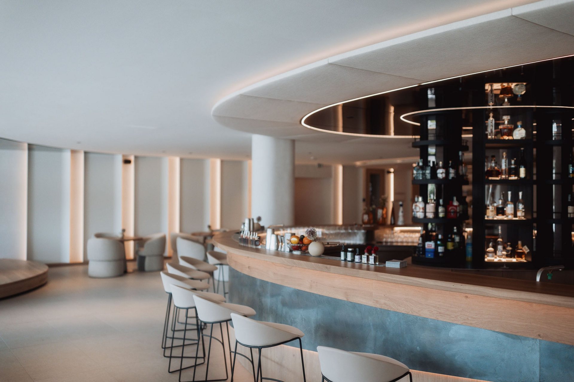 Evening bar at Hotel Solvie, Gruppo Winkler